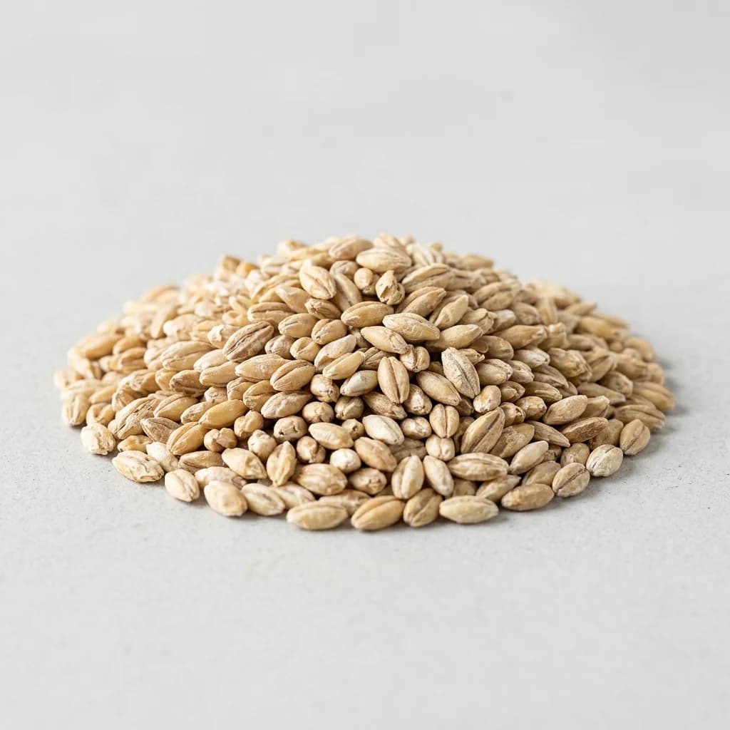 Grains category represented by barley