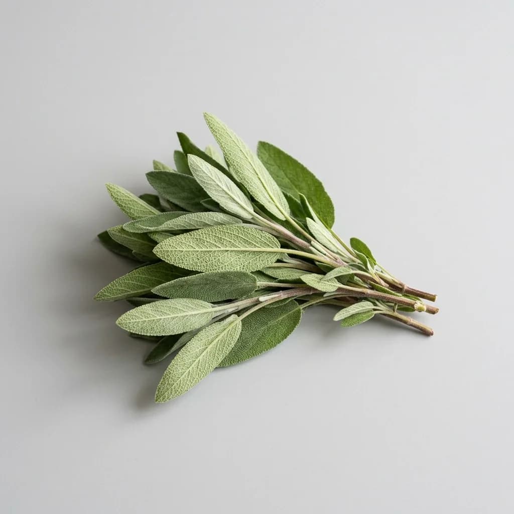 Herbs category represented by sage